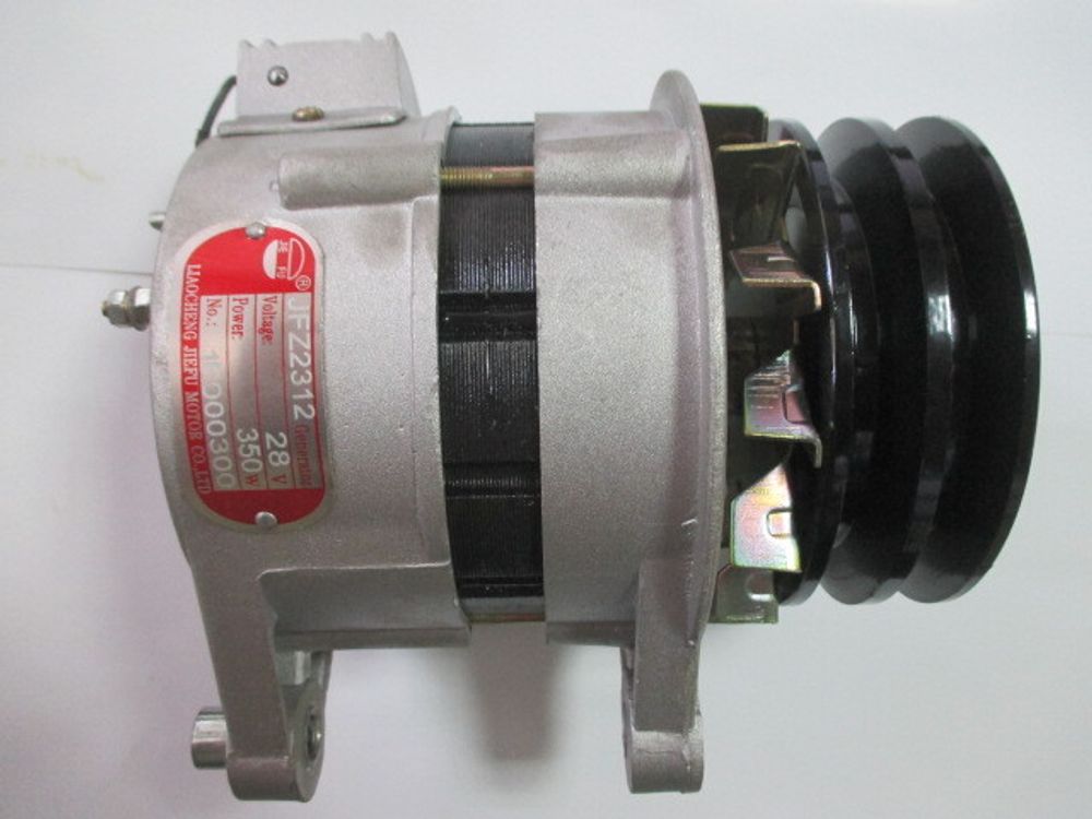 Генератор зарядный Ricardo R6105AZLDS1; TDK 110 6LT (с реле зарядки) (D=114,2A) /Battery charging generator,JFZ 2312,28 v350 w