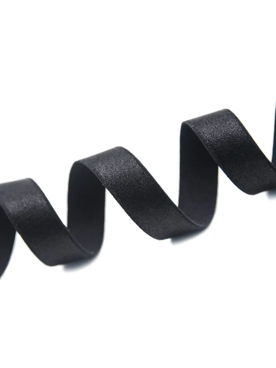 170 740/15 Бретель глянец Lauma 15 мм, черный 170