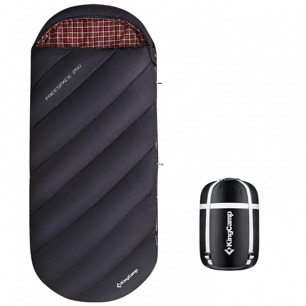 Спальный мешок KingCamp 2024 FREE SPACE 250 -8С 220x100
