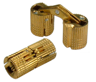 Петля потайная ВАЛМАКС CI-K000 бронза для 16мм d=10мм