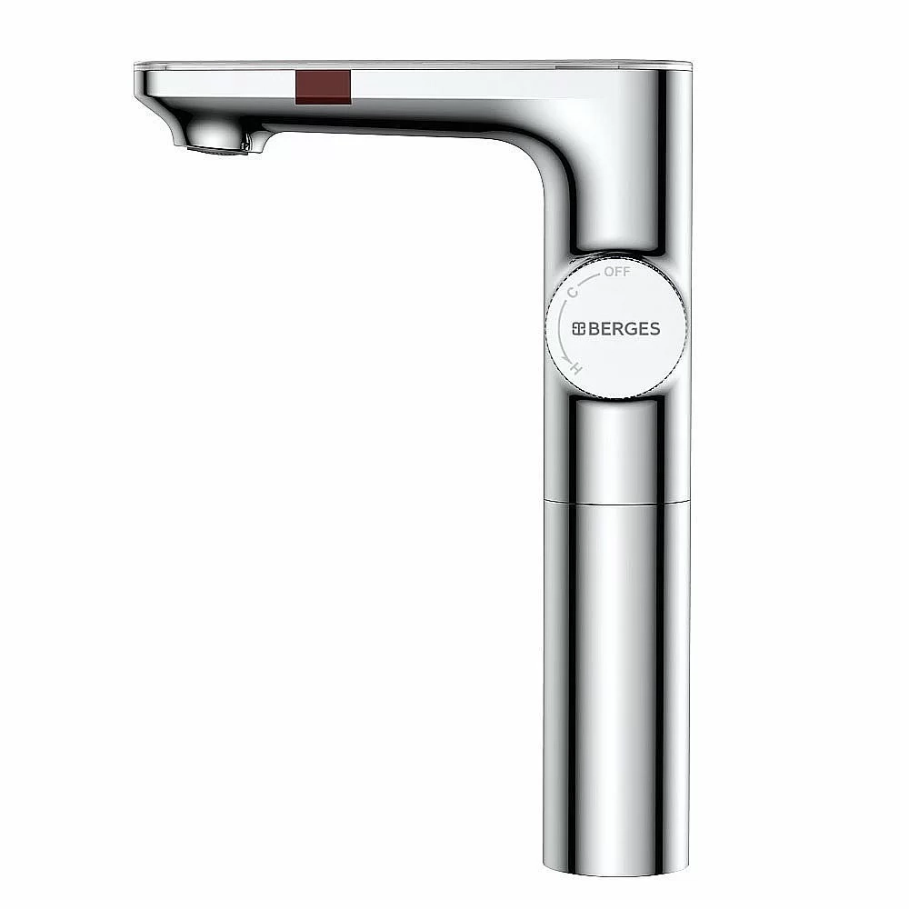 Смеситель для раковины BERGES MORANS 076003 сенсорный, хром глянцевый