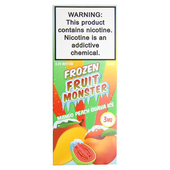 Жидкость Frozen Fruit Monster (100 мл, 3 мг) Mango Peach Guava