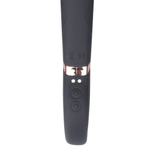 Черный двусторонний вибратор Key Control Massager Wand в форме гаечного ключа (Цвет: черный)