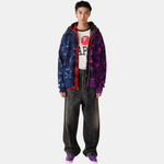 A Bathing Ape Color Camo 1 2 Shark Full Zip Худи синий