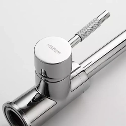 Смеситель для кухни с выходом для питьевой воды, переключатель на изливе (латунь) (1/10) L4155-3