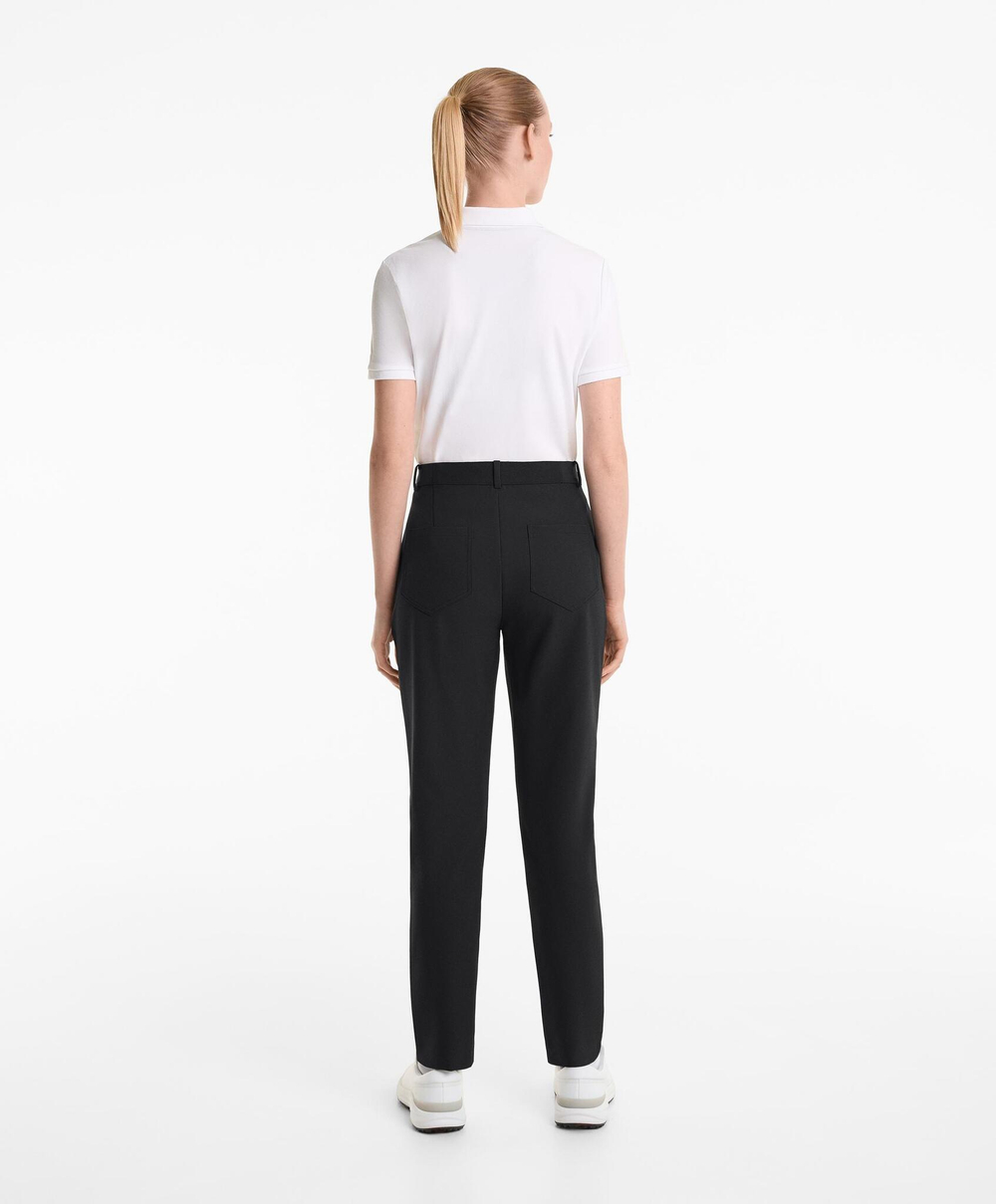 OYSHO Брюки из твила, черный