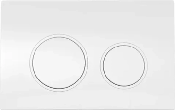 Кнопка смыва для инсталляции Aquanet AQ-PRO-02W белый