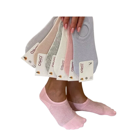 Следки женские в сетку Oskobs