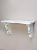 Полка настенная навесная 60 см