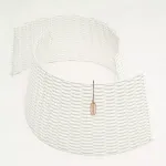 Корзина под елку, разборная "Царская лоза" белая