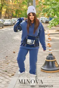 Костюм 1529-джинс Minova