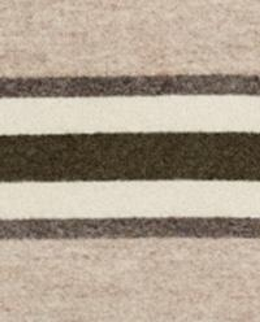 Zara Home плед из шерсти, хаки, в полоску, 140x190 см