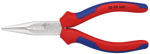 Длинногубцы хромированные KNIPEX 160 мм 2505160SB