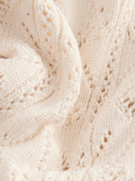 Кардиган вязаный для девочки Next E25-148, Кремовый