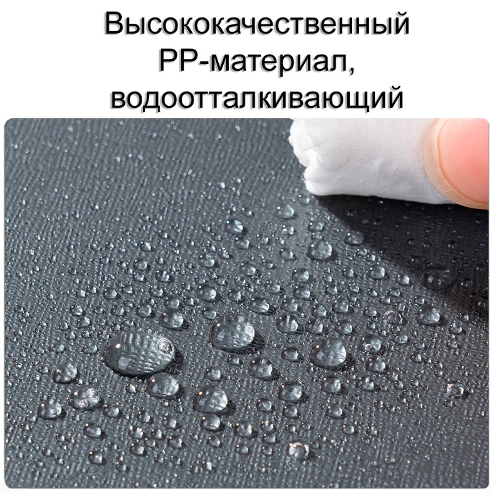 Папка-портфель DELI, с ручкой 13 отделений, синий