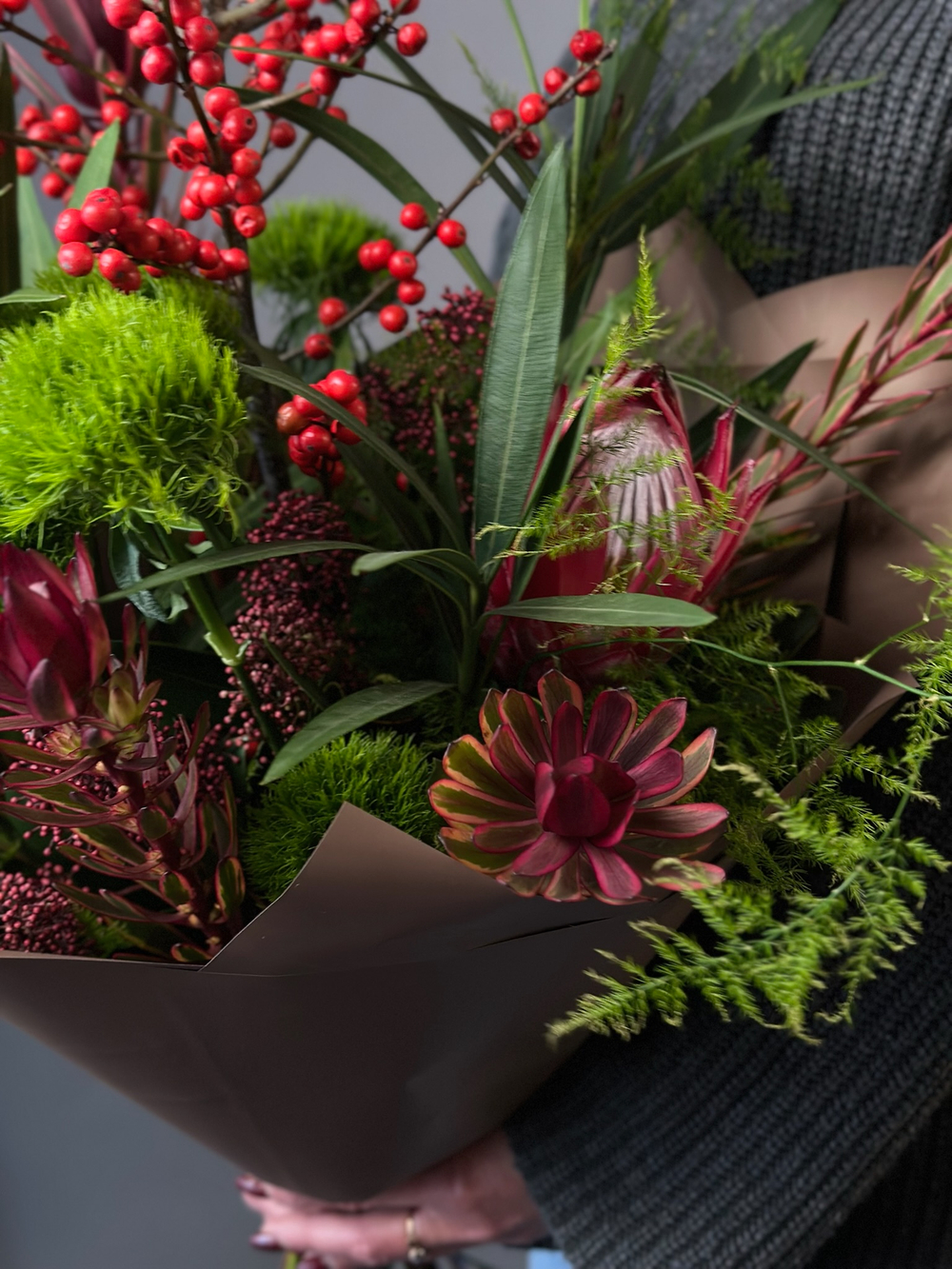 Авторский букет «Экзотический реквием»