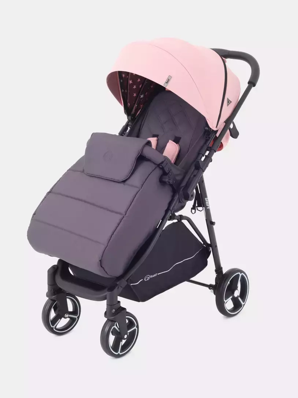 Коляска детская RANT "SHIFT STAR" RA250 Cloud Pink