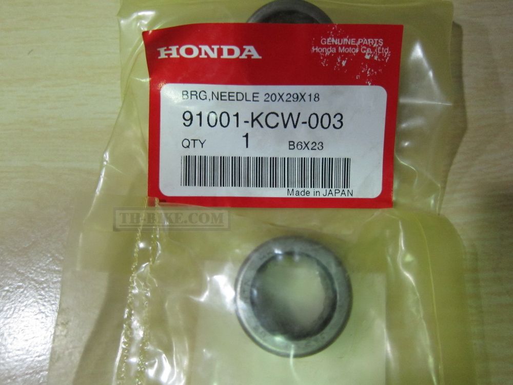 91001-KCW-003. BEARING, NEEDLE, 20X29X18 (NTN)