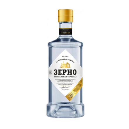 Водка Зерно Натуральная зерновая 0,5 л