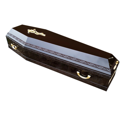 Гроб "МАХАГОН декор" лак/вишня