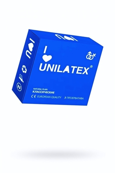 Презервативы Unilatex Natural Plain классические №3 шт