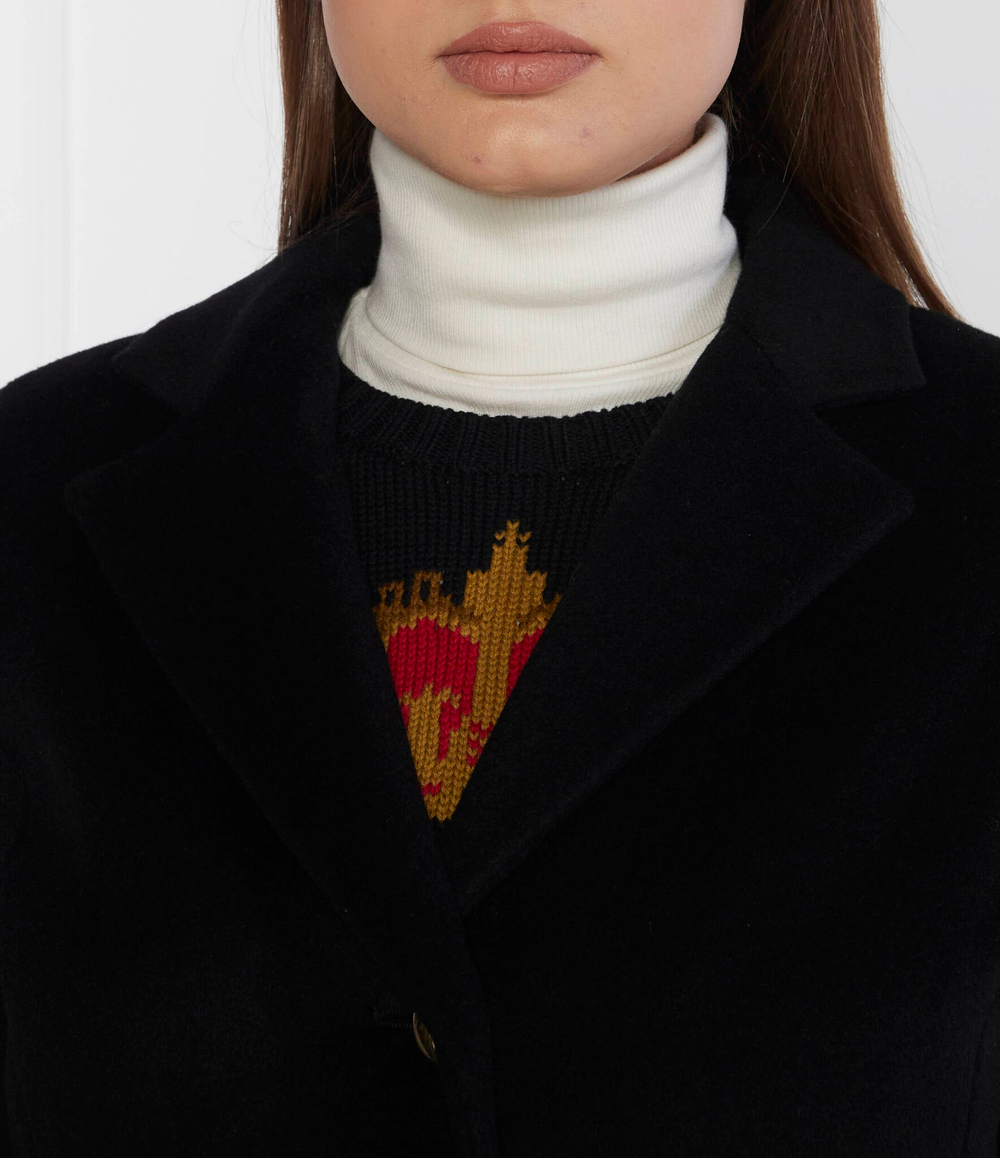 Хлопковое пальто LAUREN RALPH LAUREN - черный(297928096)