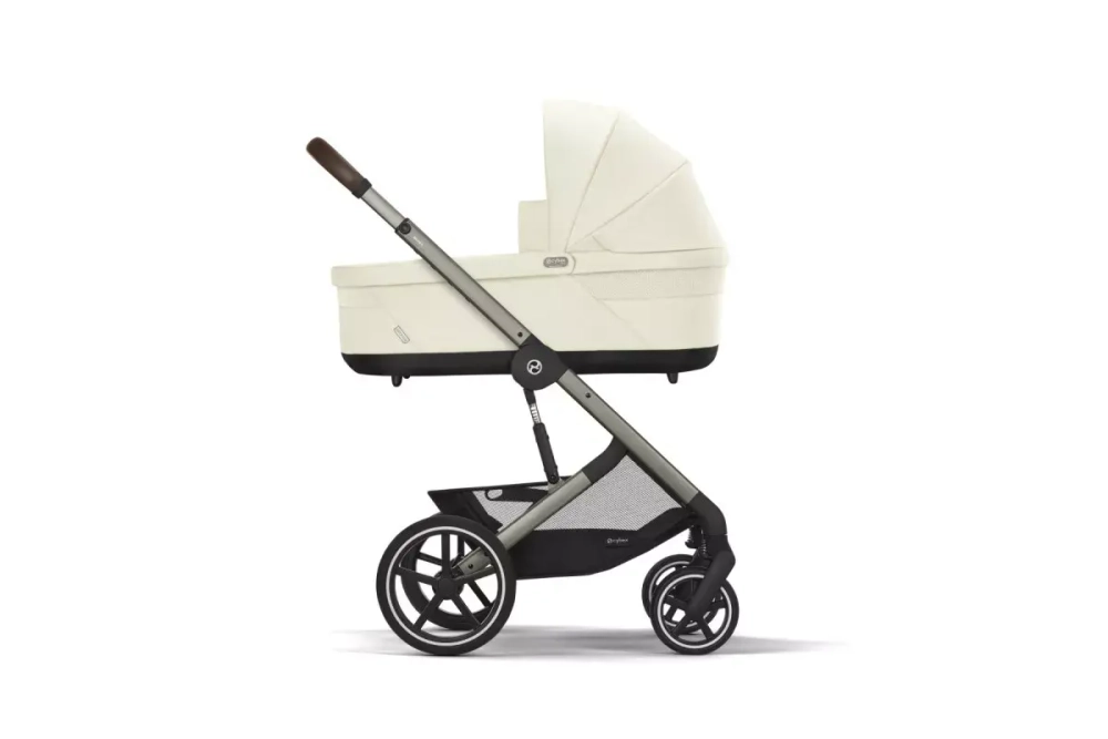 Коляска 2 в 1 Cybex Balios S Lux TPE 2025 (с дождевиками), Seashell Beige