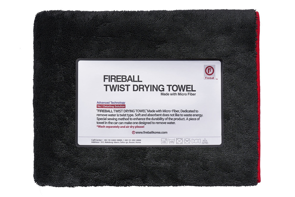 FIREBALL Twist Drying XXXL 620gsm  Микрофибра для сушки 70*200