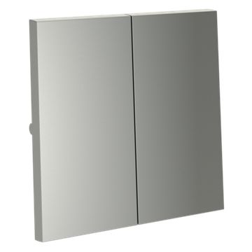 Клавиши для выключателя/переключателя двухклавишного, S70 (сталь)