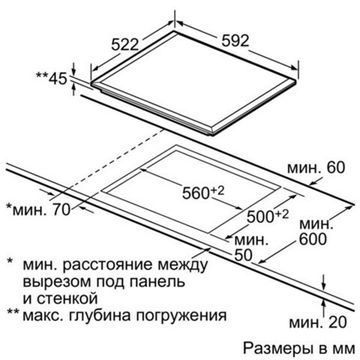 Электрическая варочная панель Bosch PKN651N14D