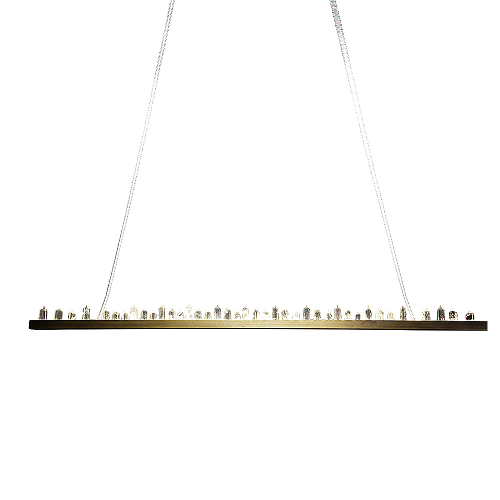 Люстра Roomers KR0543P-L(antique brass)