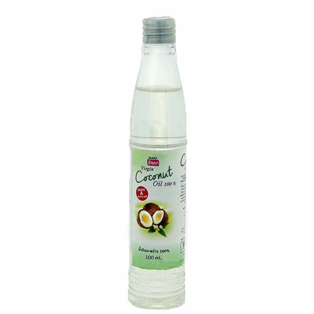 Масло 100% кокосовое BANNA Natural Coconut Oil 100 мл