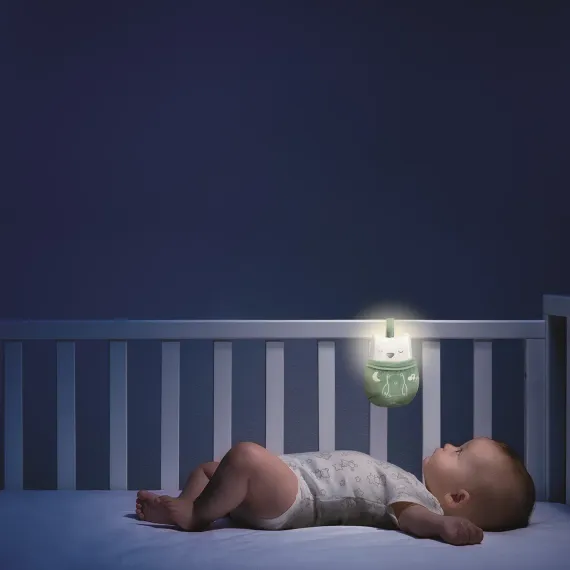 Игрушка погремушка-ночник Chicco Совенок 2 в 1