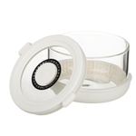 Контейнер ланч-бокс тм SATOSHI 400 мл, боросиликатное стекло, силикон