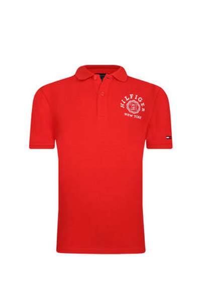 Поло Tommy Hilfiger - красный(KB0KB08801)
