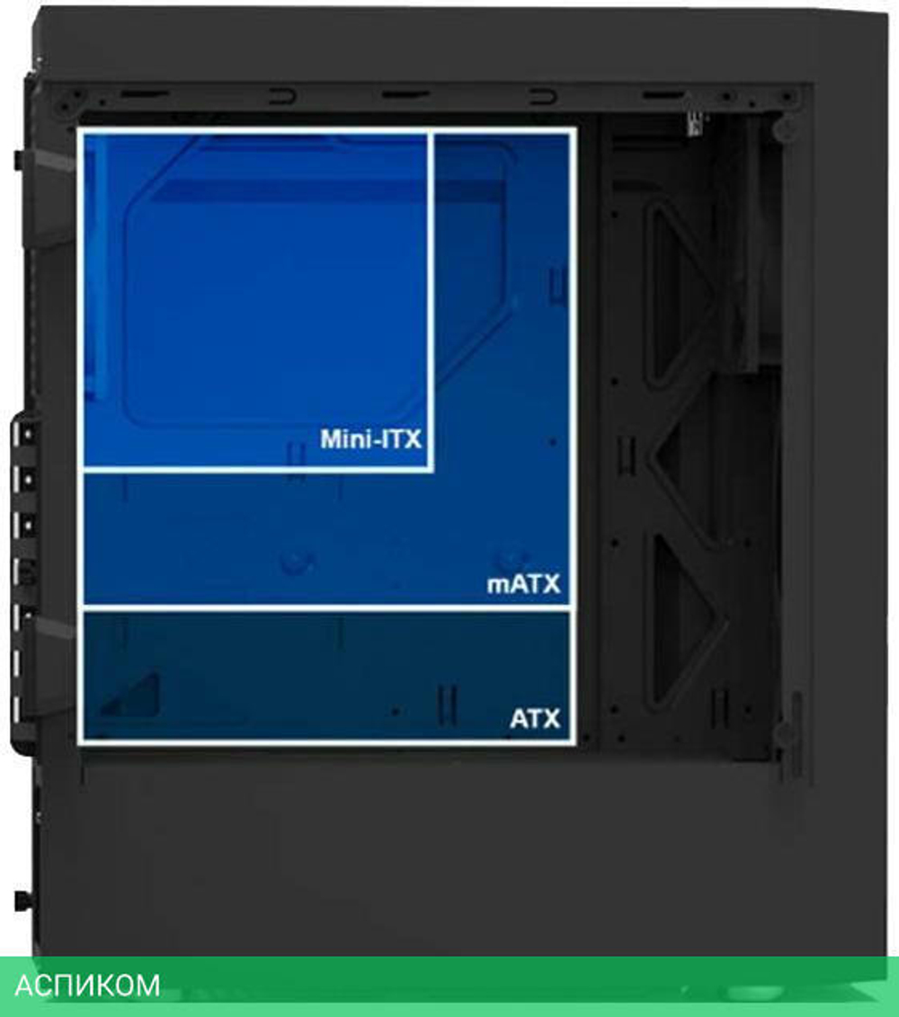 Корпус Zalman T7 без БП Black (ZM-T7)