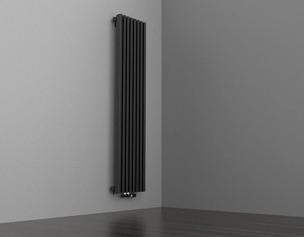 Вертикальные дизайн-радиаторы QUADRUM 1580мм с нижним подключением