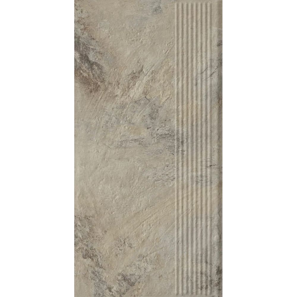 Paradyz Ardis Light - Ступень простая структурная с насечками 300x600