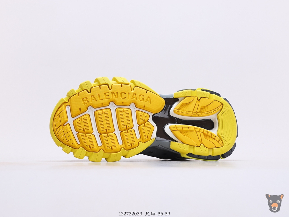 Кроссовки Track Trainers Grey/White/Yellow