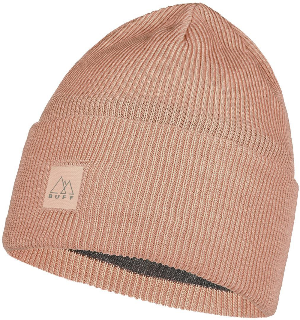 Шапка Buff Crossknit Hat Solid Pale Pink (US:One size)