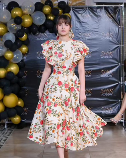 Платье "Вихрь эмоций"