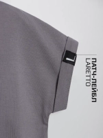 Серый костюм для девочки на лето