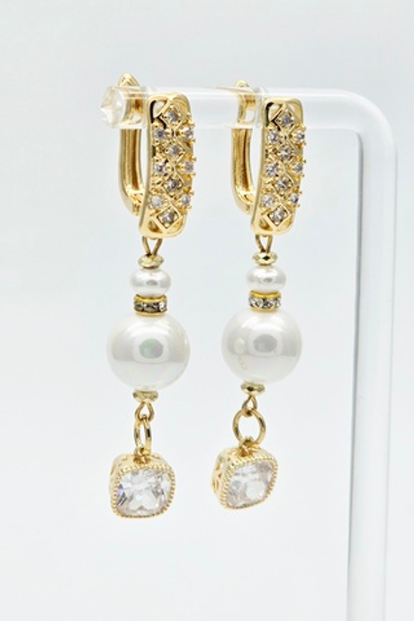 91002993 Серьги Selena Pearls