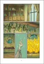 Комикс Чесночинка и ведьма