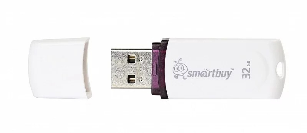 Флешка Smart Buy USB 16GB Paean White