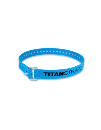 Ремень крепёжный TitanStraps Industrial голубой L = 76 см (Dmax = 22,6 см, Dmin = 5,5 см)