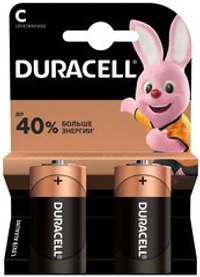 Батарейка алкалиновая LR14 Duracell