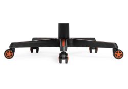 Компьютерное кресло Racer черное / оранжевое