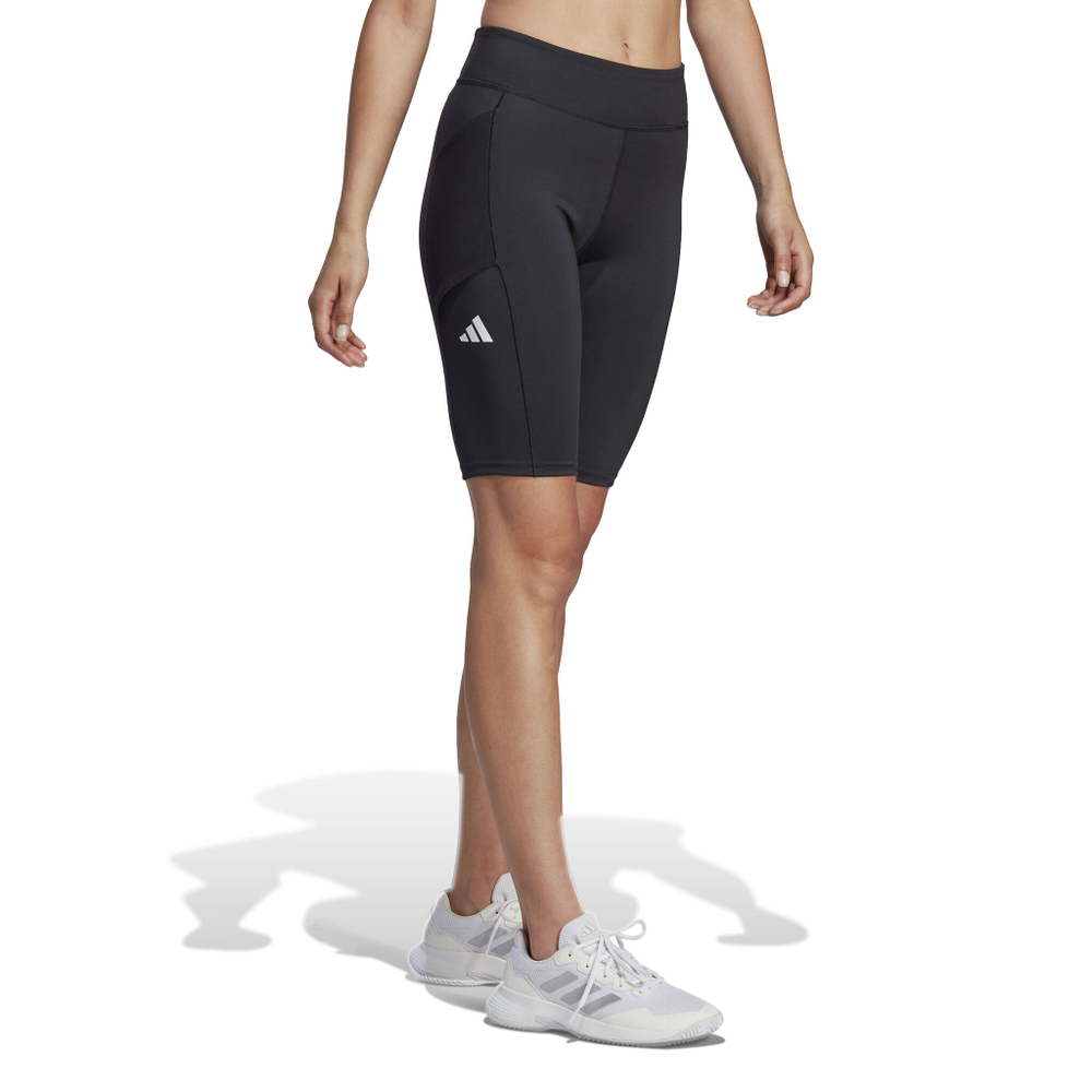 Женские теннисные брюки adidas Match Short Tights Tight Women - Black