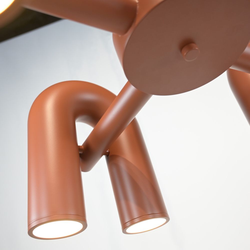 Подвесная Люстра Fanny 8 Orange By Imperiumloft